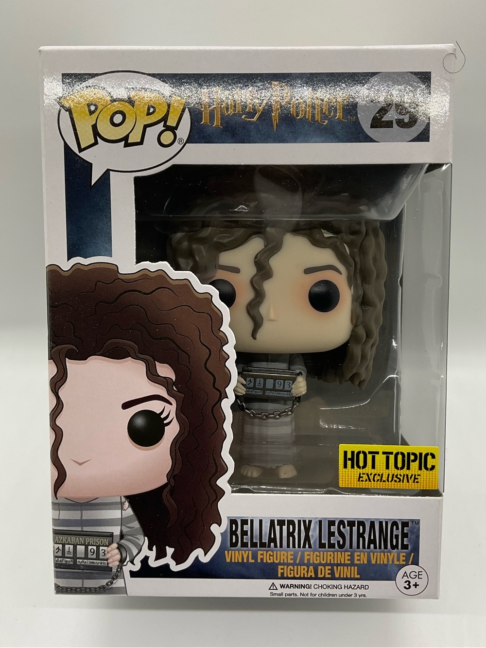 FUNKO POP! Hot Topic Exclusive vinyl figure Bellatrix Lestrange #29 HARRY POTTER